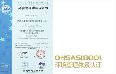 环境管理体系认证书 